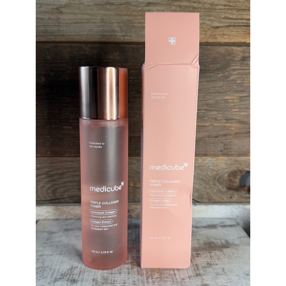 Medicube Triple Collagen Toner 140ml 4.73oz K-Beauty NIB Exp 2028 MSRP $30